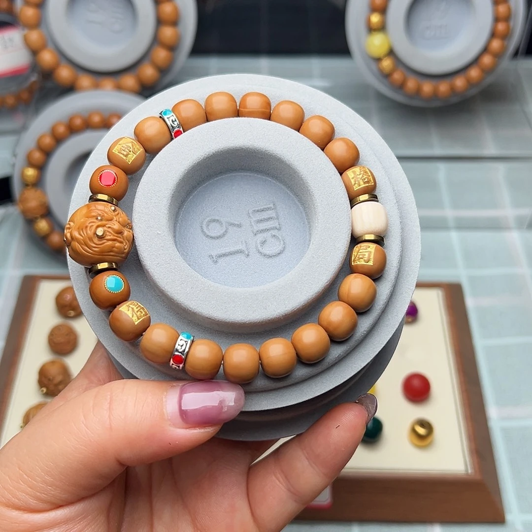 猴头核桃手串孤**子