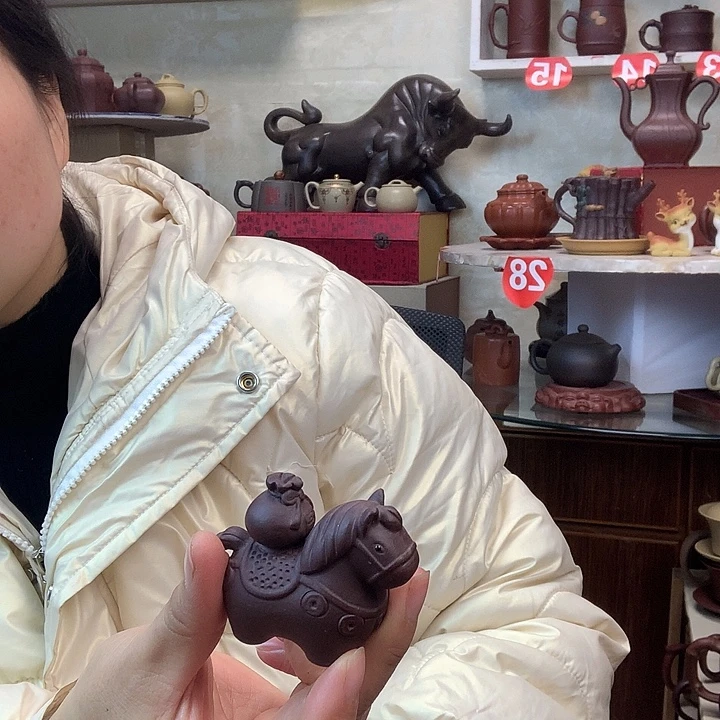 茶壶紫砂宜兴紫砂茶宠