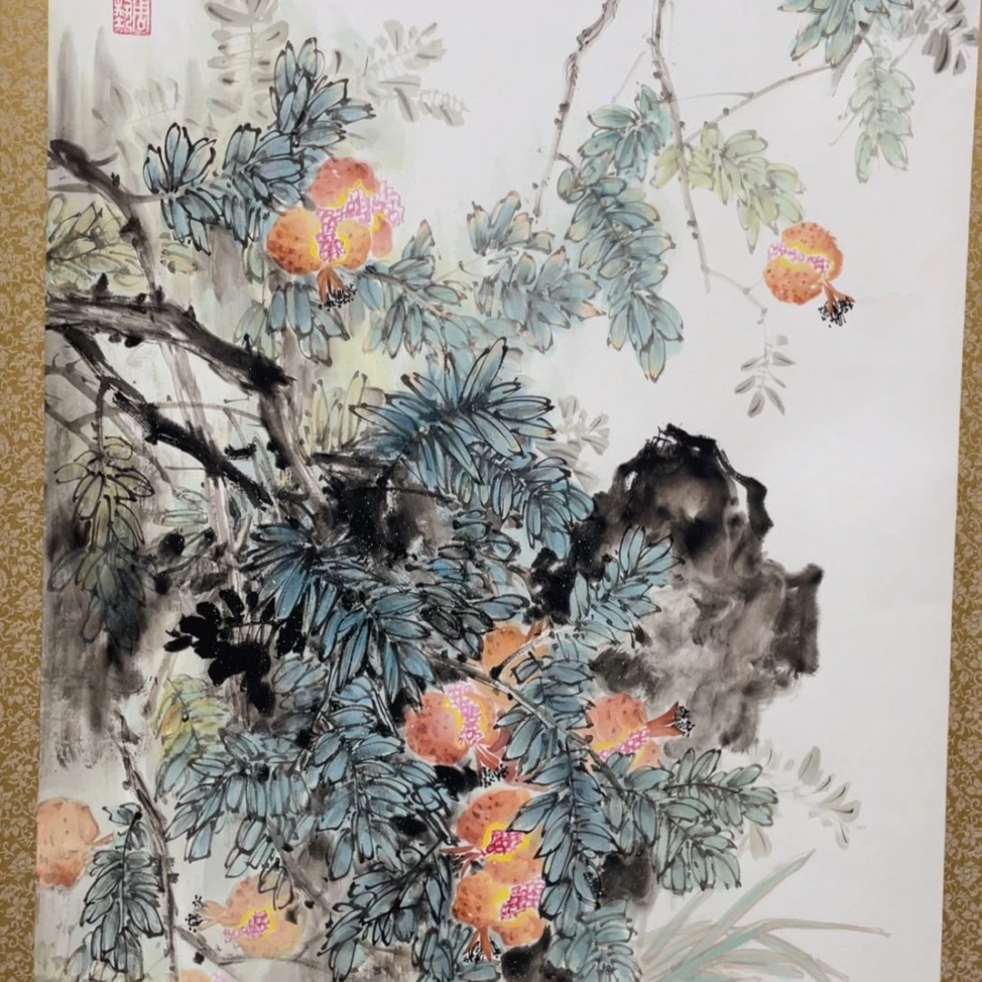 国画老师手绘带运险w