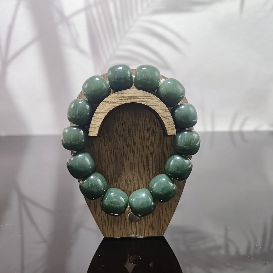 X和田玉桶珠手串（卡16）1083