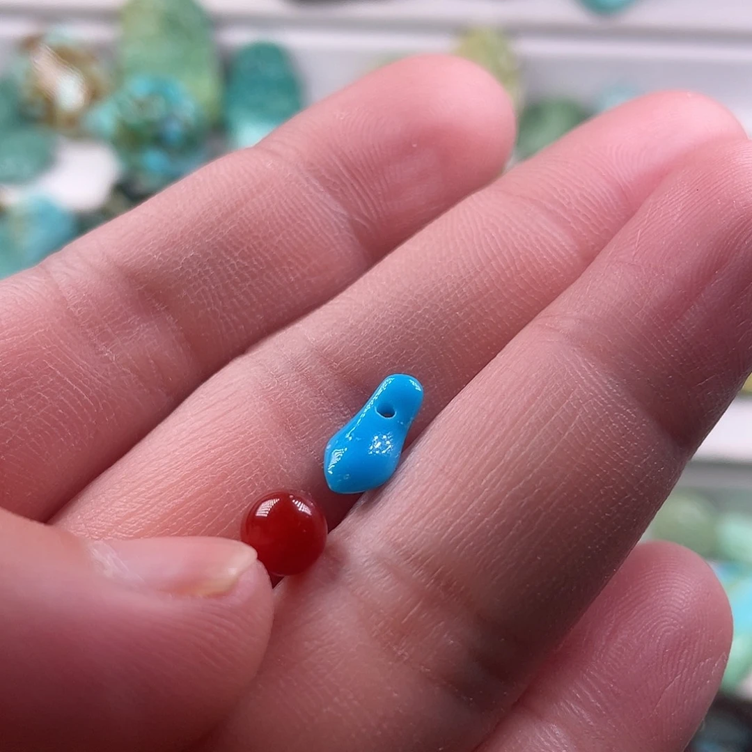 南红玛瑙未镶嵌颈饰