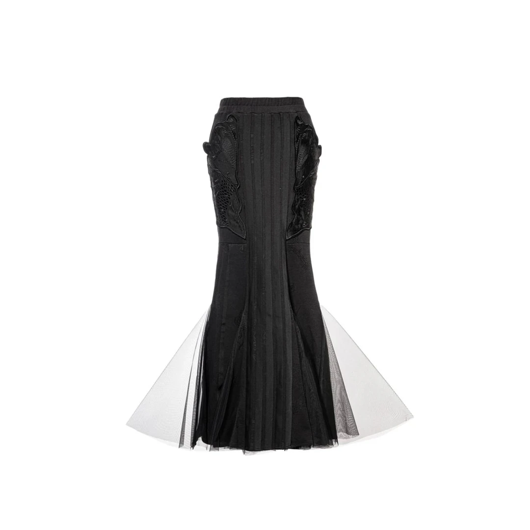 设计师秀场女士高定高奢气质鱼尾裙（我和人鱼之约）  X1643