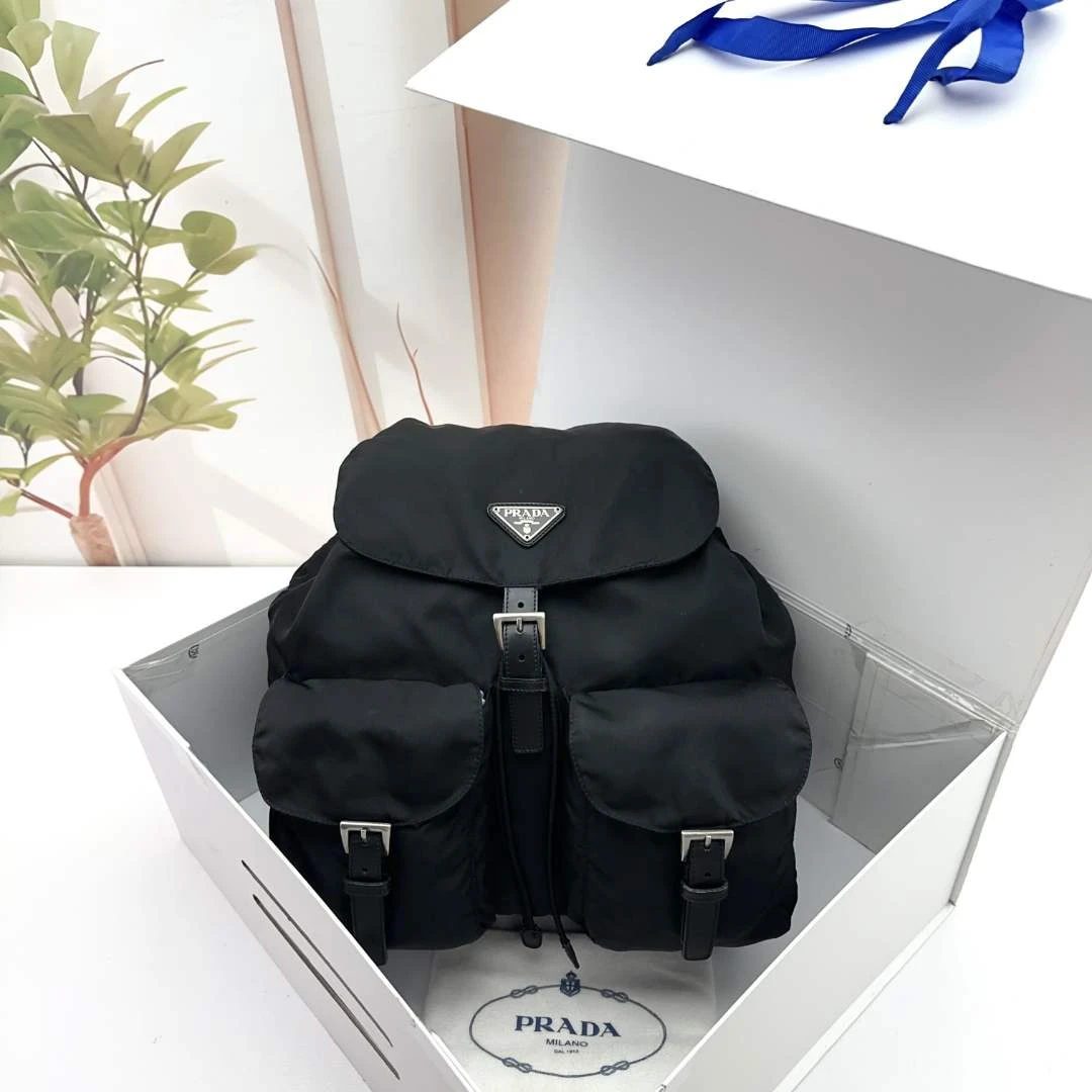 99新 Prada/普拉达 卉宁/双肩包/C53/81028