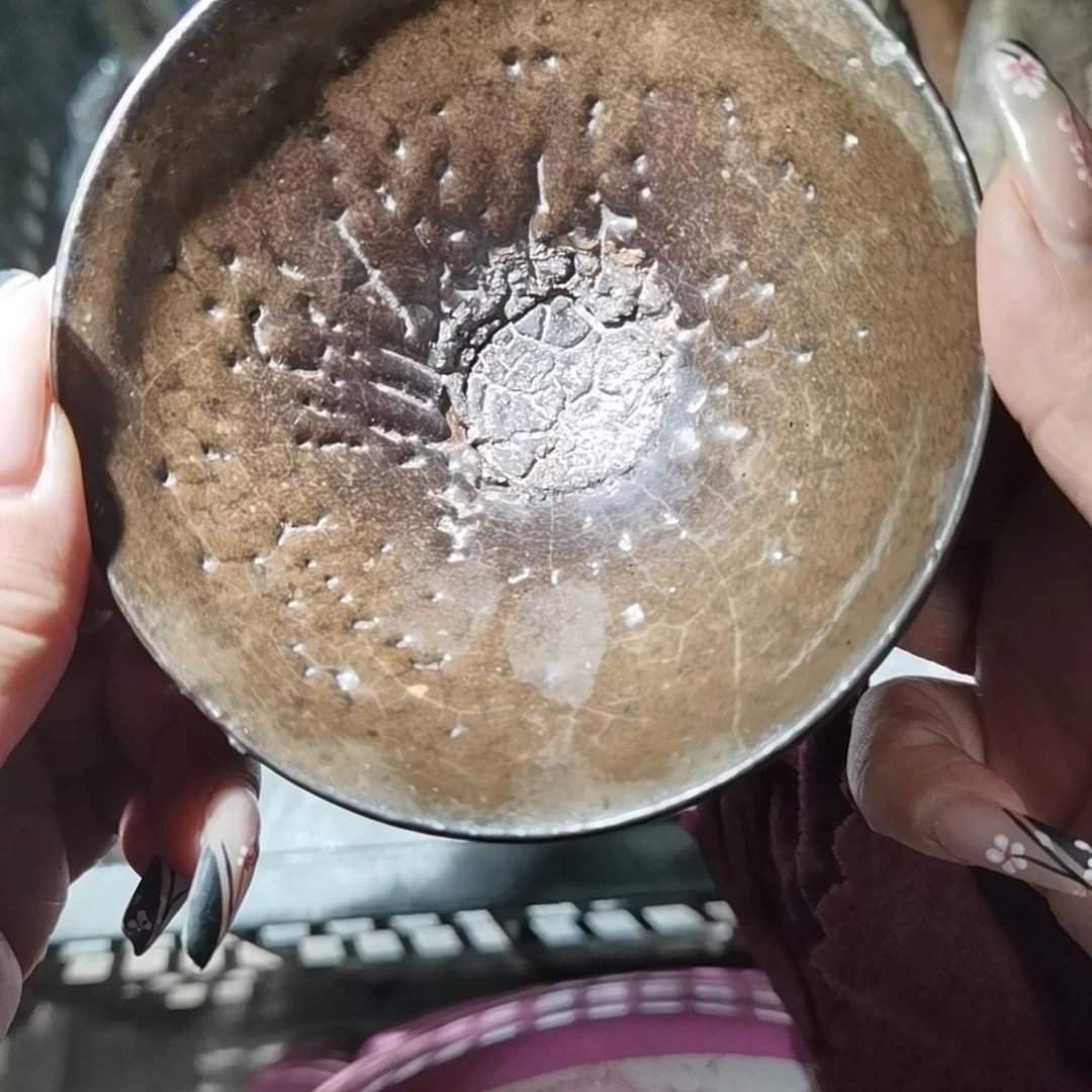 茶盏许*建盏茶杯可以喝茶