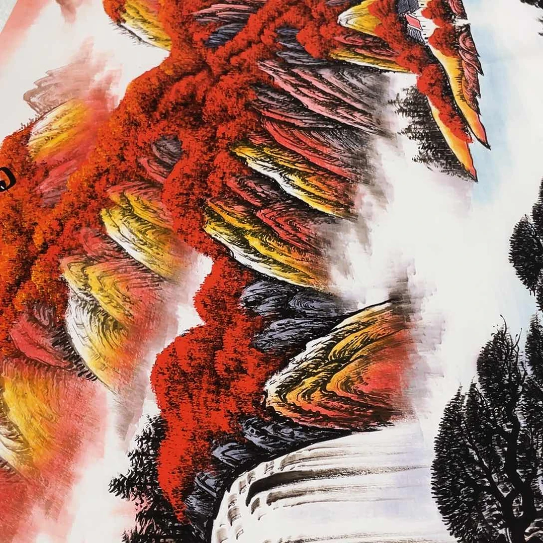 国画w老师手笔手绘作品