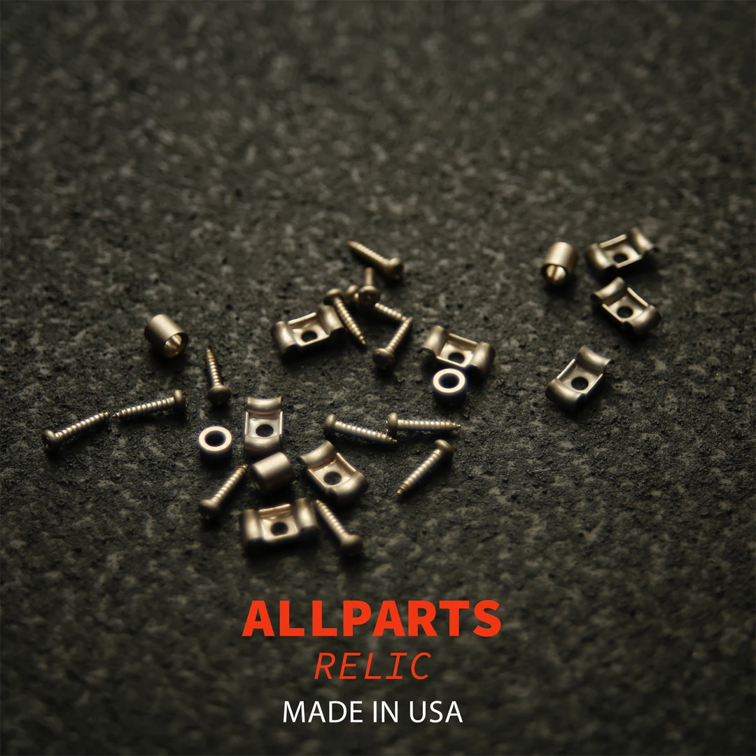 ALLPARTS fender做旧配件 复古琴弦琴头压弦钉 fender RELIC