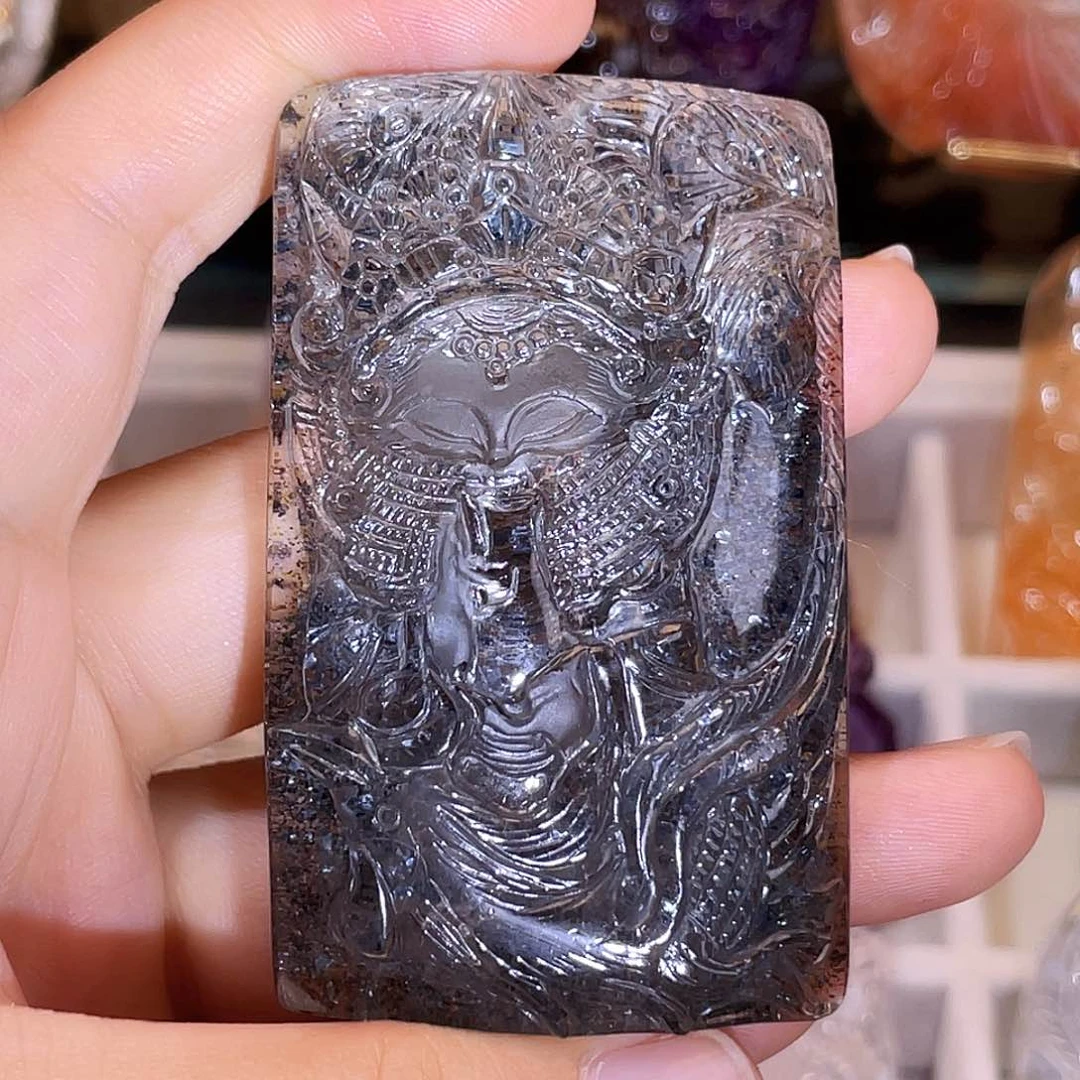 未镶嵌颈饰水晶蓝金沙