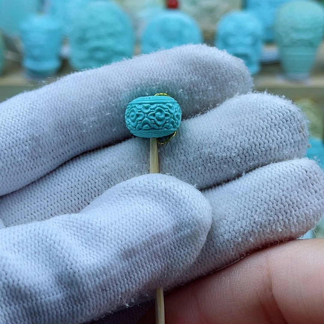 未镶嵌绿松石珠宝奇石