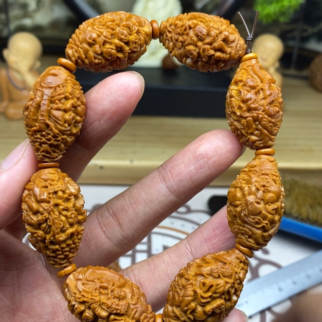 橄榄核手串/手链橄榄核雕工艺手串