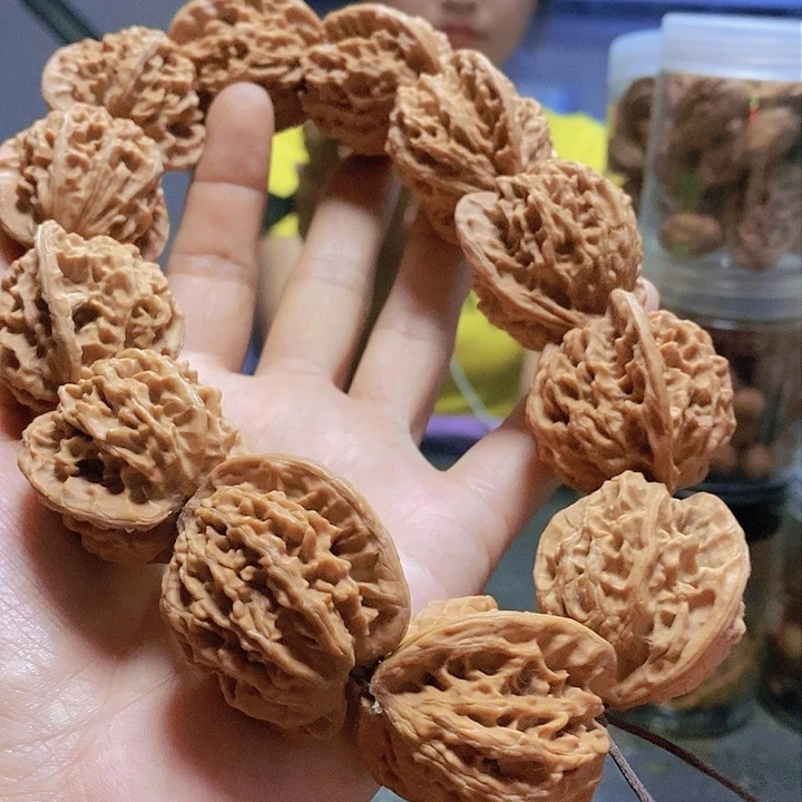 【闪购商品】文玩核桃把件35盘山手持