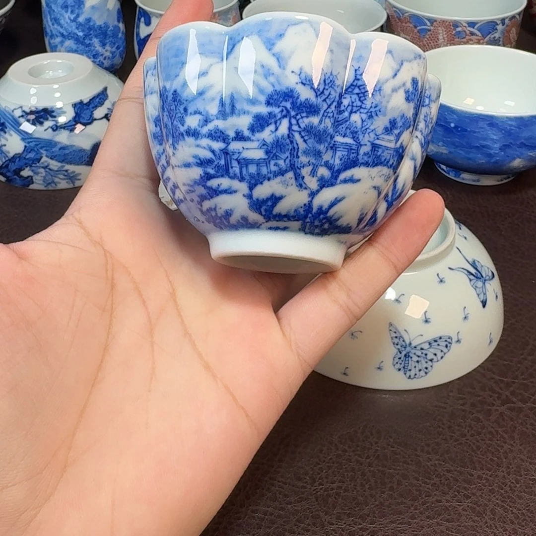 随***舍现代景德镇陶瓷杯