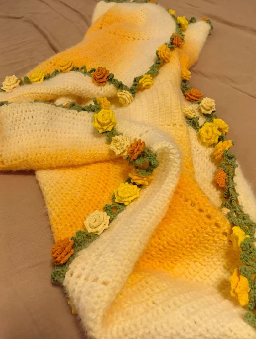 喷毛棉喷云团如意鸟手工针织粗毛{对准编码去拍}