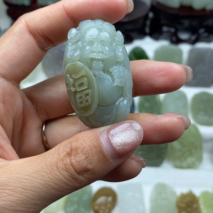 和田玉未镶嵌颈饰66