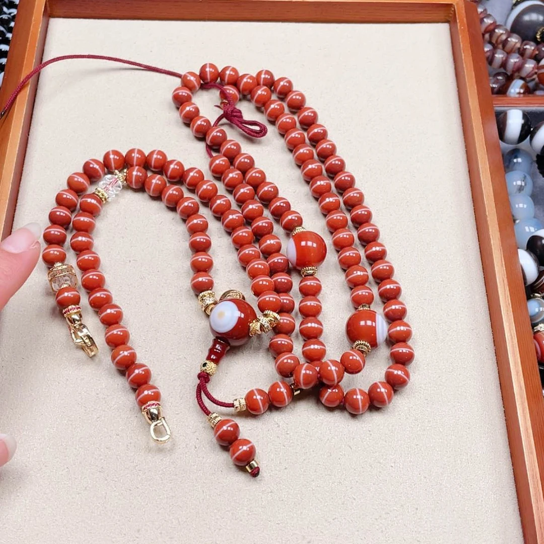 【闪购商品】玛瑙/玉髓合金珠宝半成品荷****手