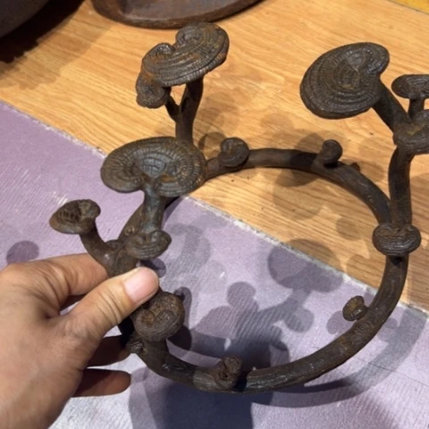 蜜安罐瓷香炉锡茶则