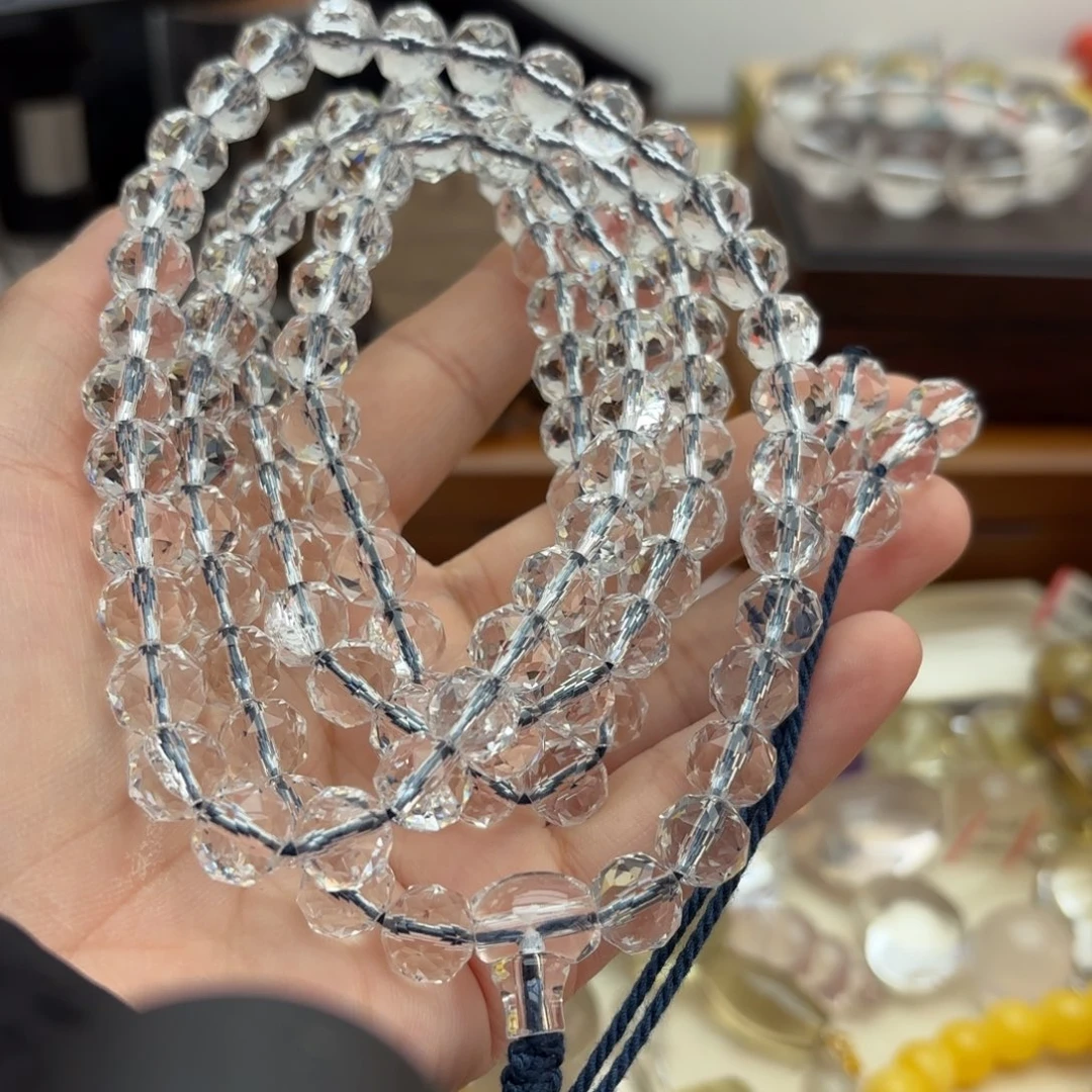 未镶嵌手链水晶手串108