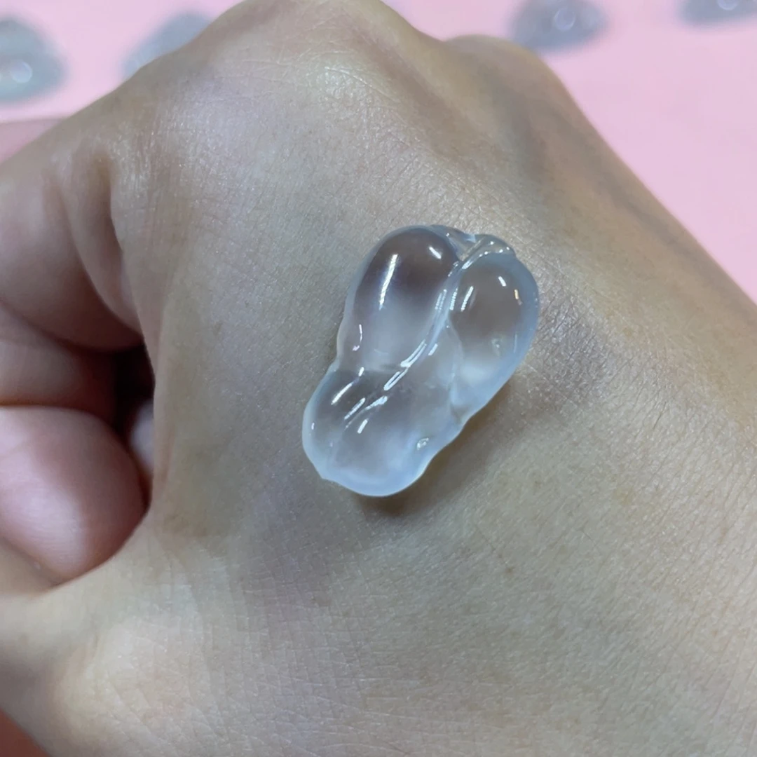 翡翠未镶嵌颈饰叶子