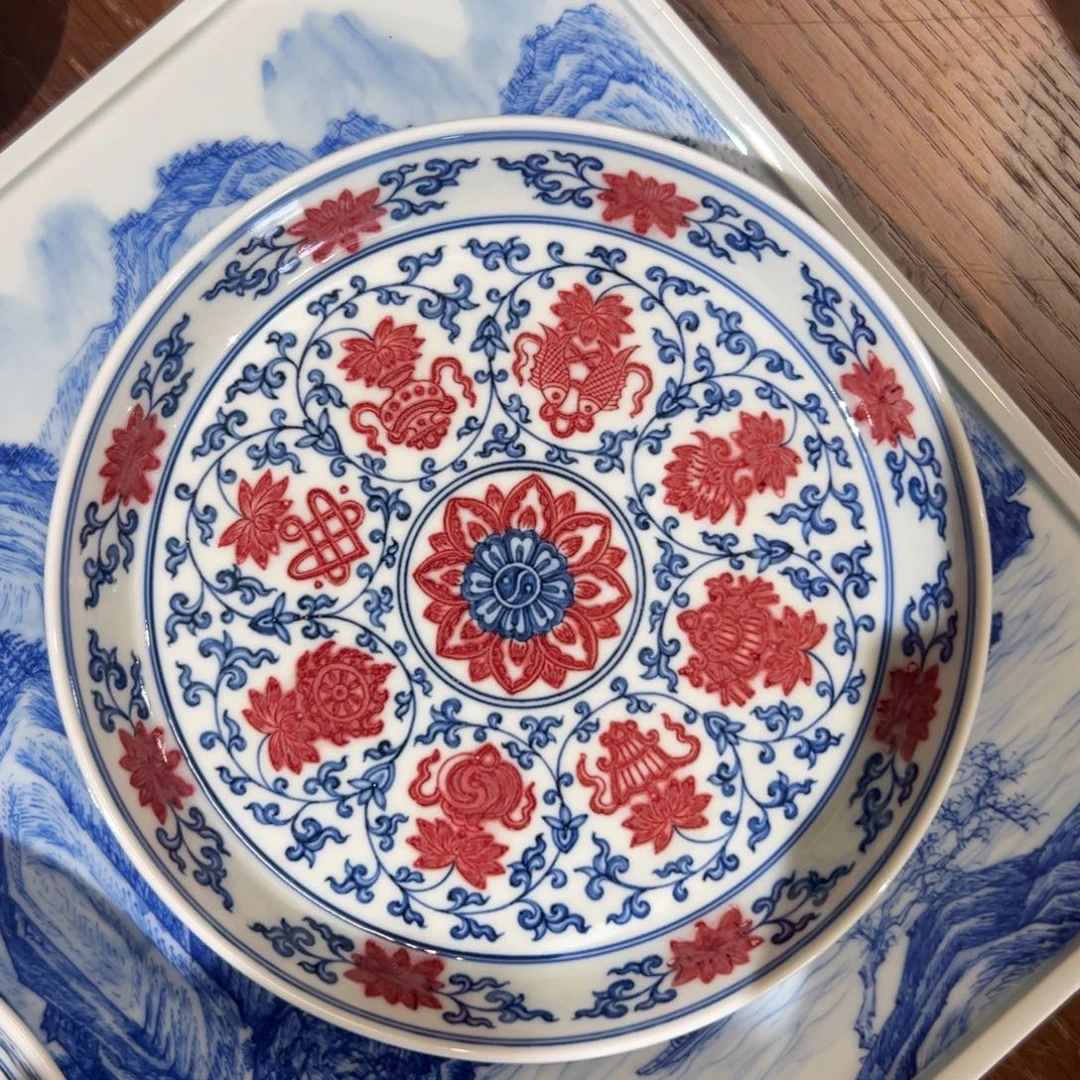 心***画八宝壶承 宝子专拍