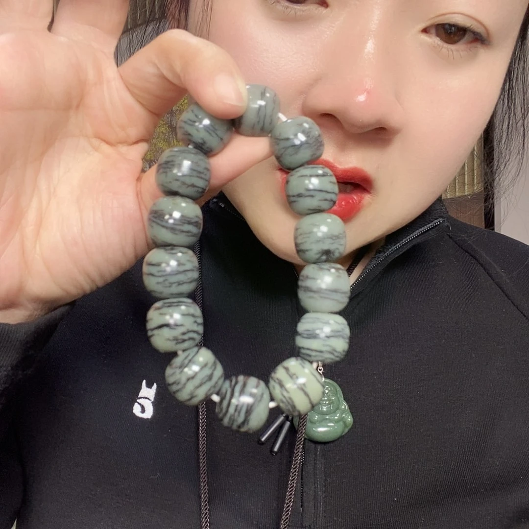 和田玉手链未镶嵌多样性随机发一