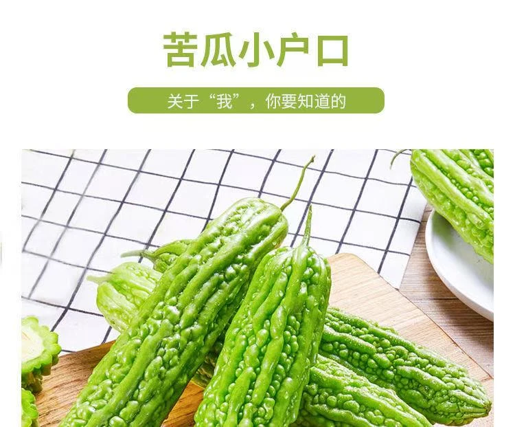 【现摘现发】闽北新鲜绿苦瓜箱装农家自种当季苦瓜包邮农家菜