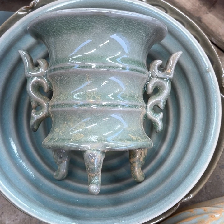 摆件随**意瓷器制作工艺