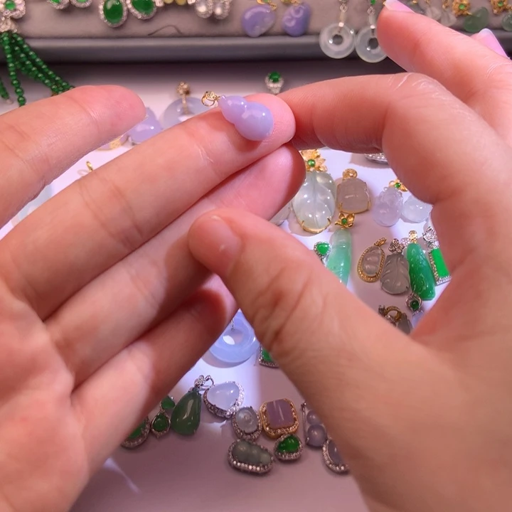 翡翠未镶嵌挂件11111