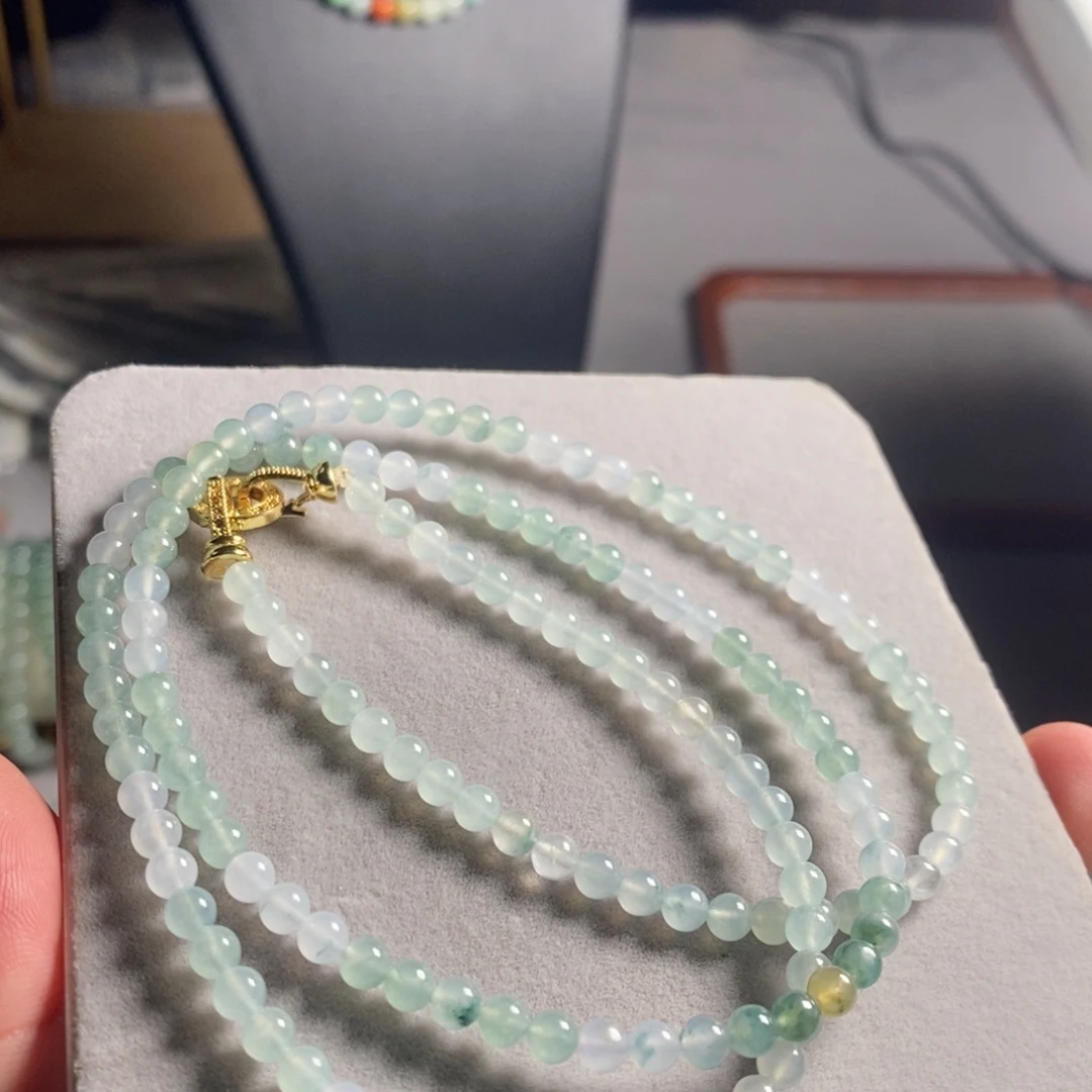 定制翡翠未镶嵌53 缅甸翡翠A货卡4.3