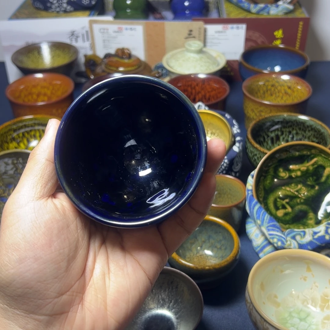 茶盏建阳建盏喝茶主人杯