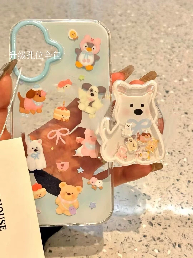 西高地狗适用苹果16/15手机壳iphone13pro12女14小米oppo华为vivo