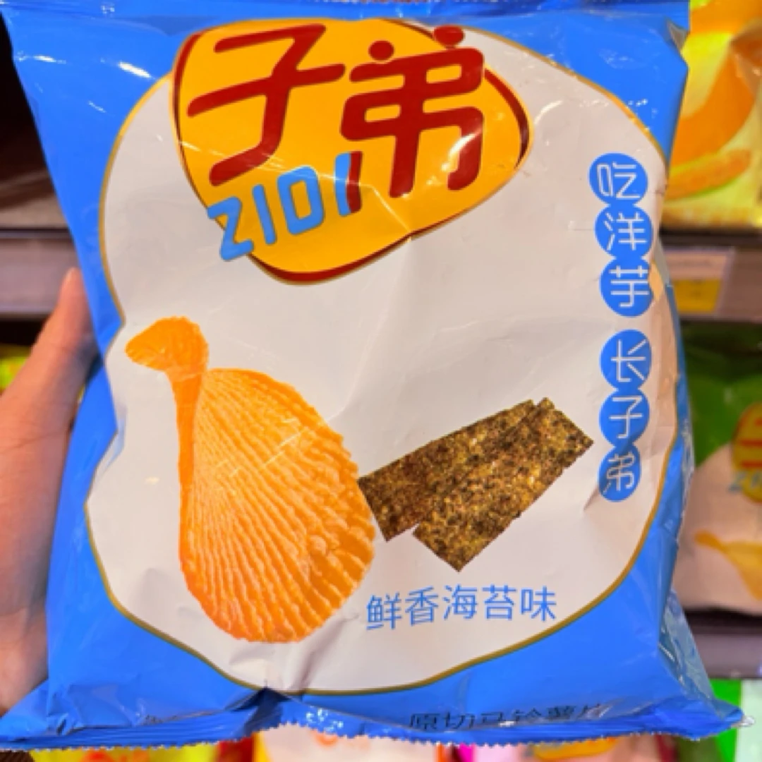 子弟 土豆片鲜香海苔味 95克