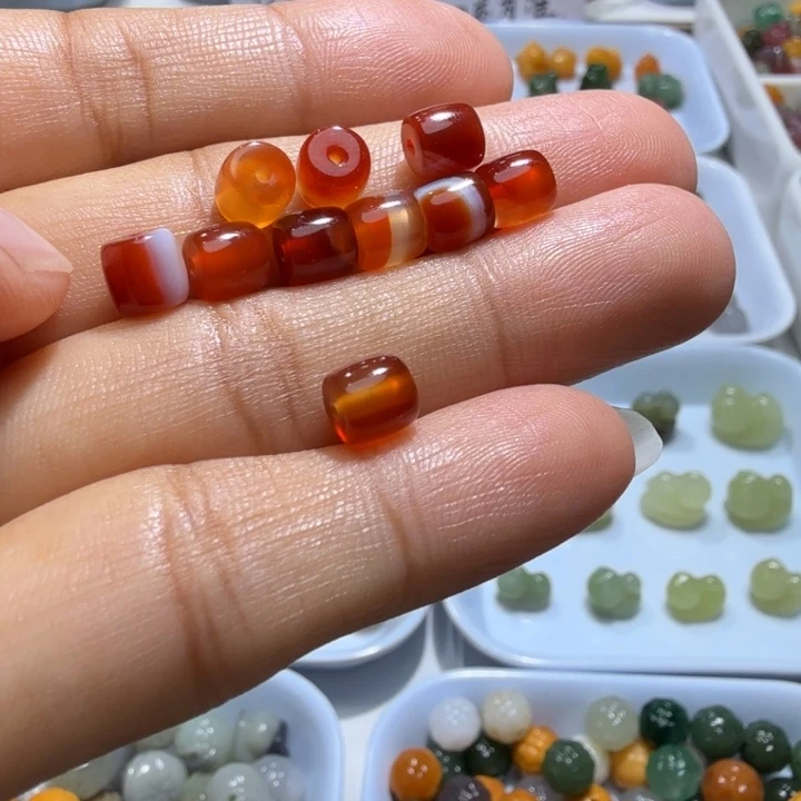 未镶嵌和田玉珠宝半成品卡六