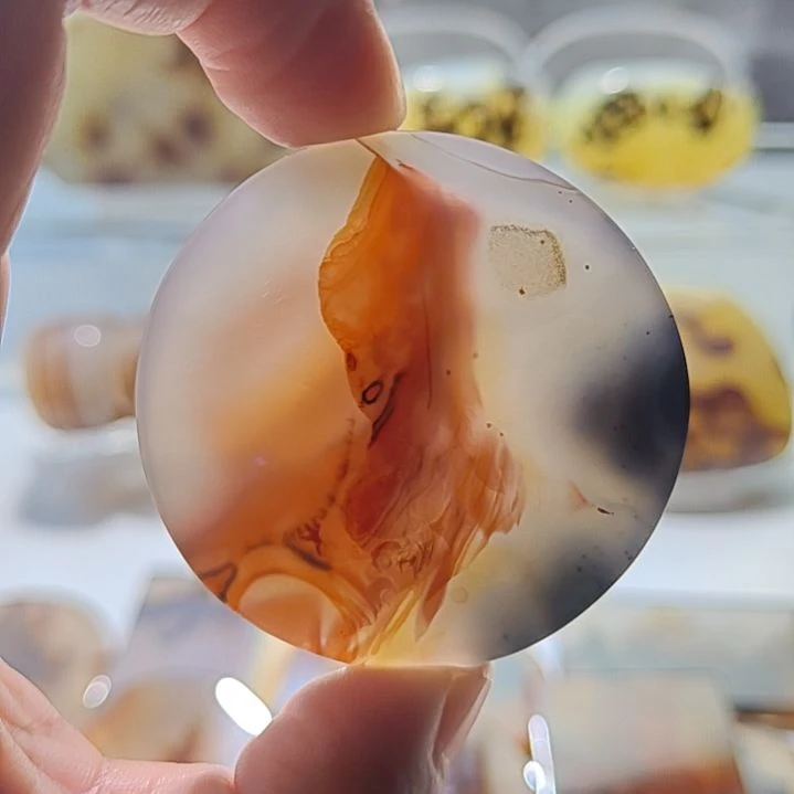 玛瑙/玉髓未镶嵌吊坠(不含链)62号