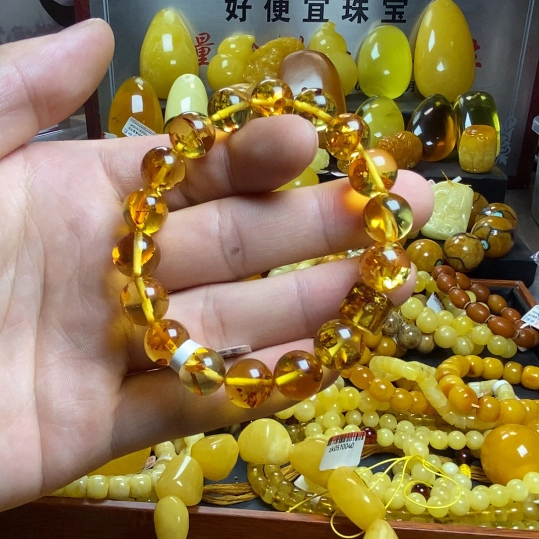 琥珀未镶嵌裸石蜜蜡