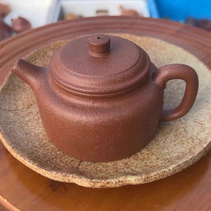 紫砂茶壶瑕疵30目得中