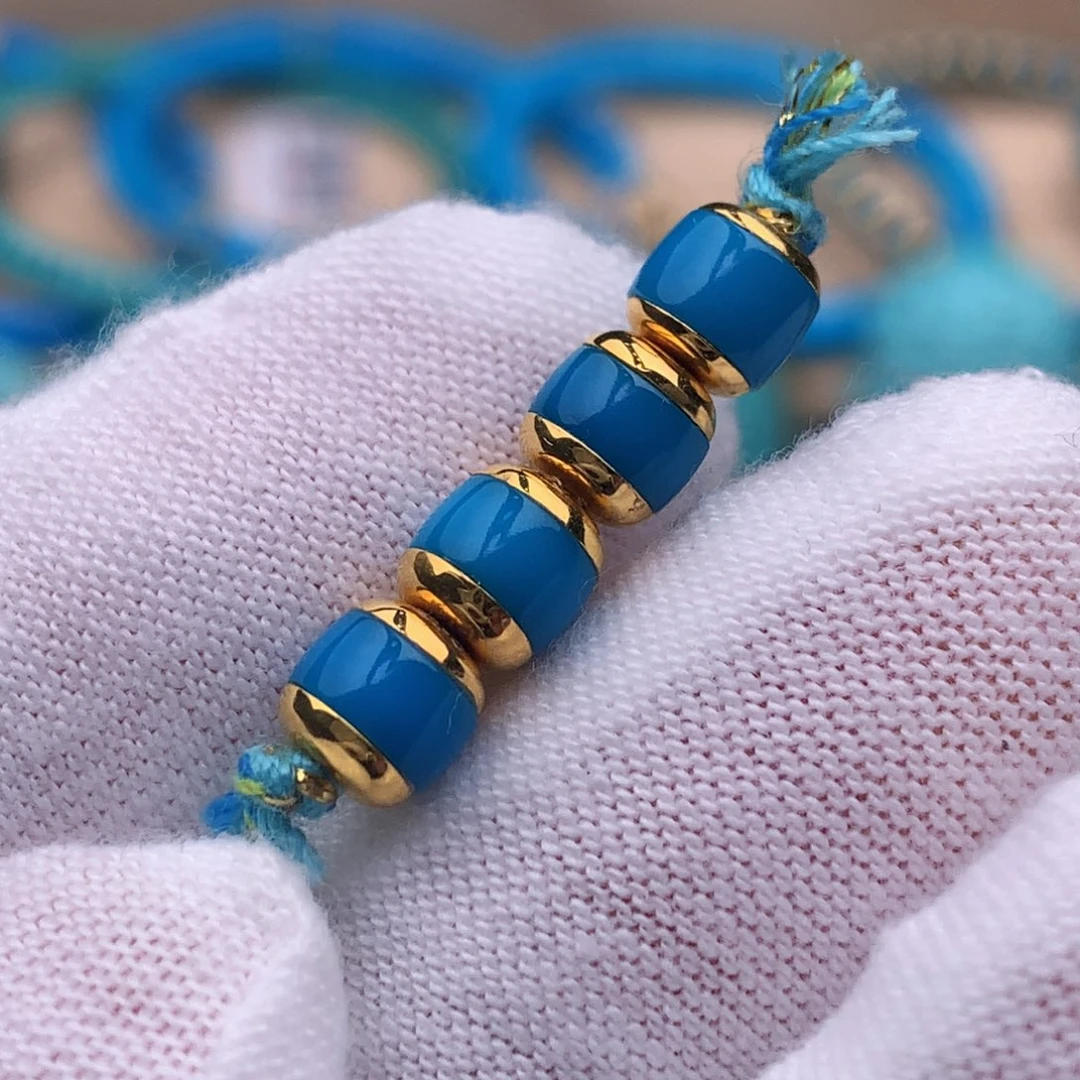 绿松石18K金镶嵌珠宝奇石