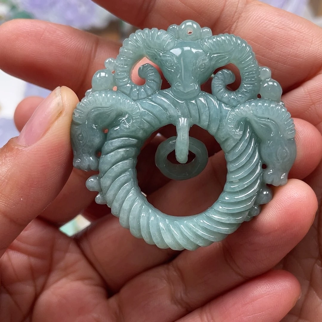 颈饰未镶嵌翡翠翡玉缘翡翠