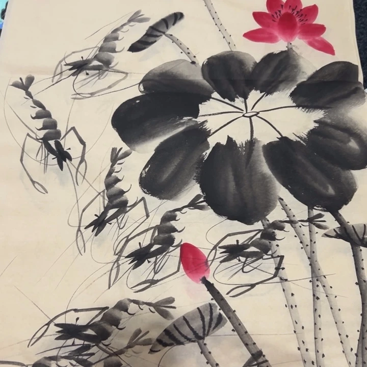 尚谷谷年画画作品