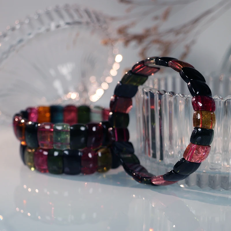 老料色标碧玺手牌-多样性发其一