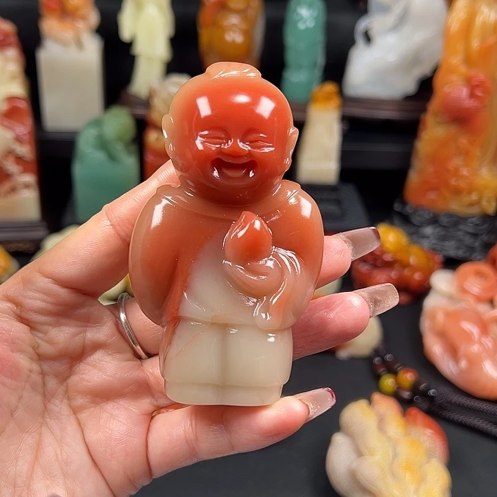 寿山石老性芙蓉石