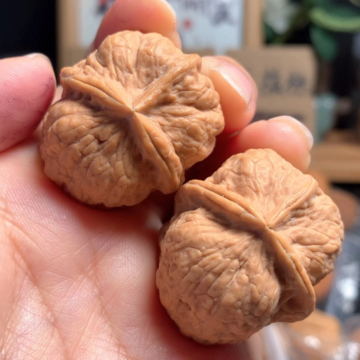 桃核吊坠七星三棱36尺寸