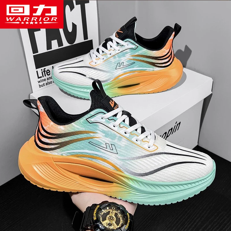 回力男鞋运动鞋2025春夏网面鞋透气轻便减震软底休闲跑步鞋子男款