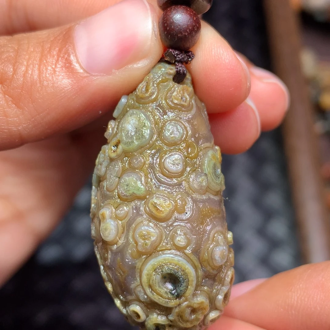 未镶嵌玛瑙/玉髓珠宝半成品