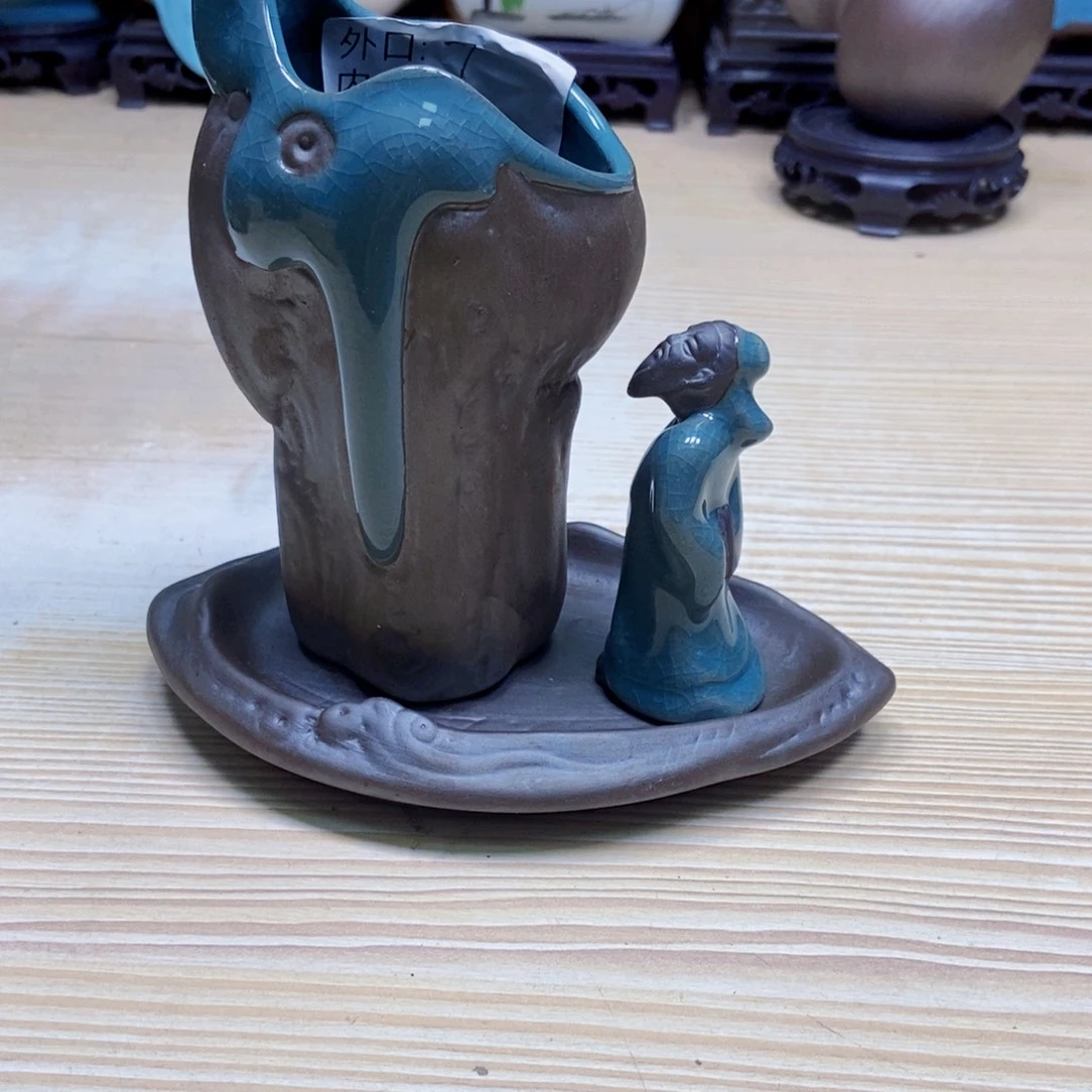 瓷片陶瓷花盆陶瓷艺术