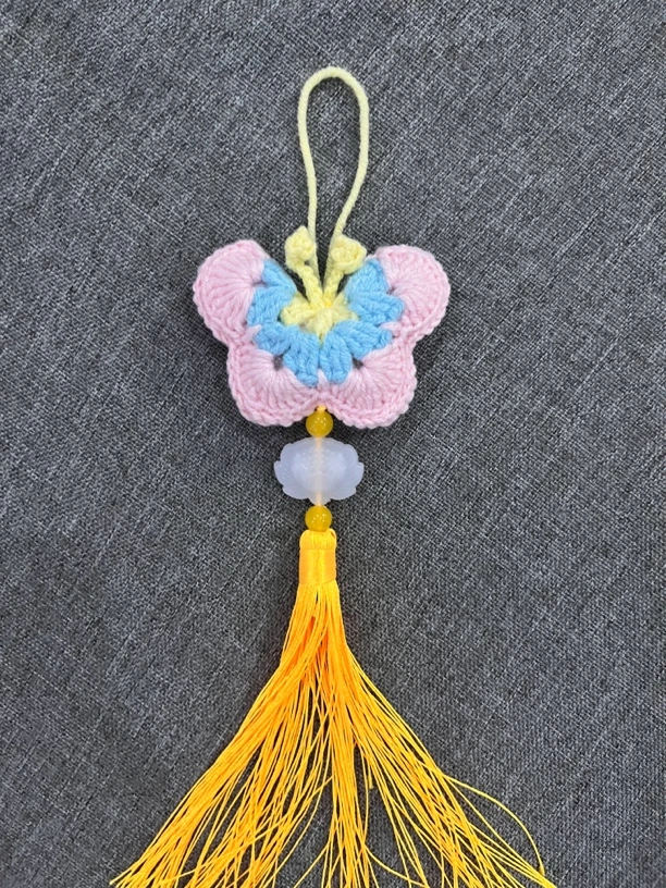 手工蝴蝶香囊/香包/荷包 材料包/成品