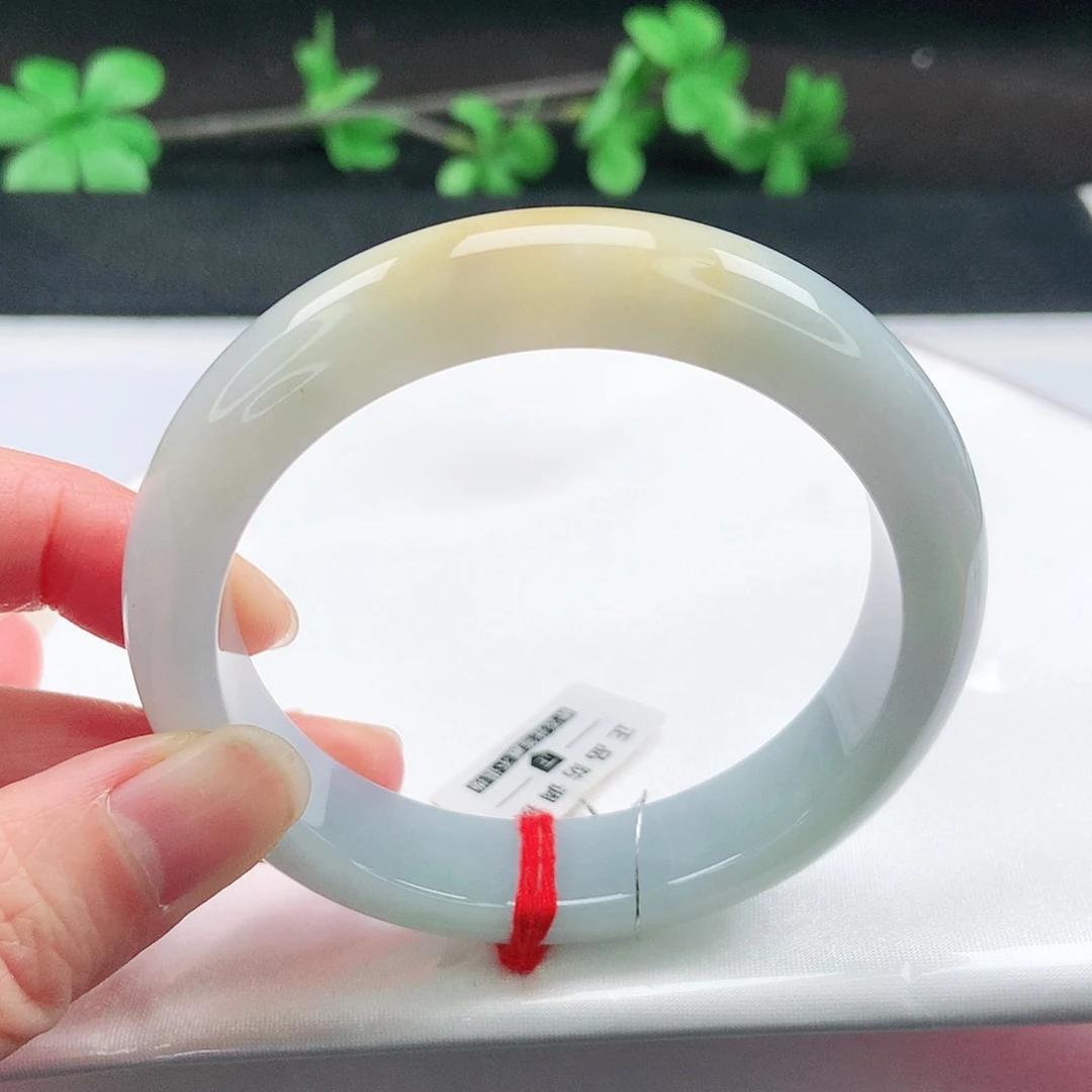 未镶嵌手镯翡翠58圈