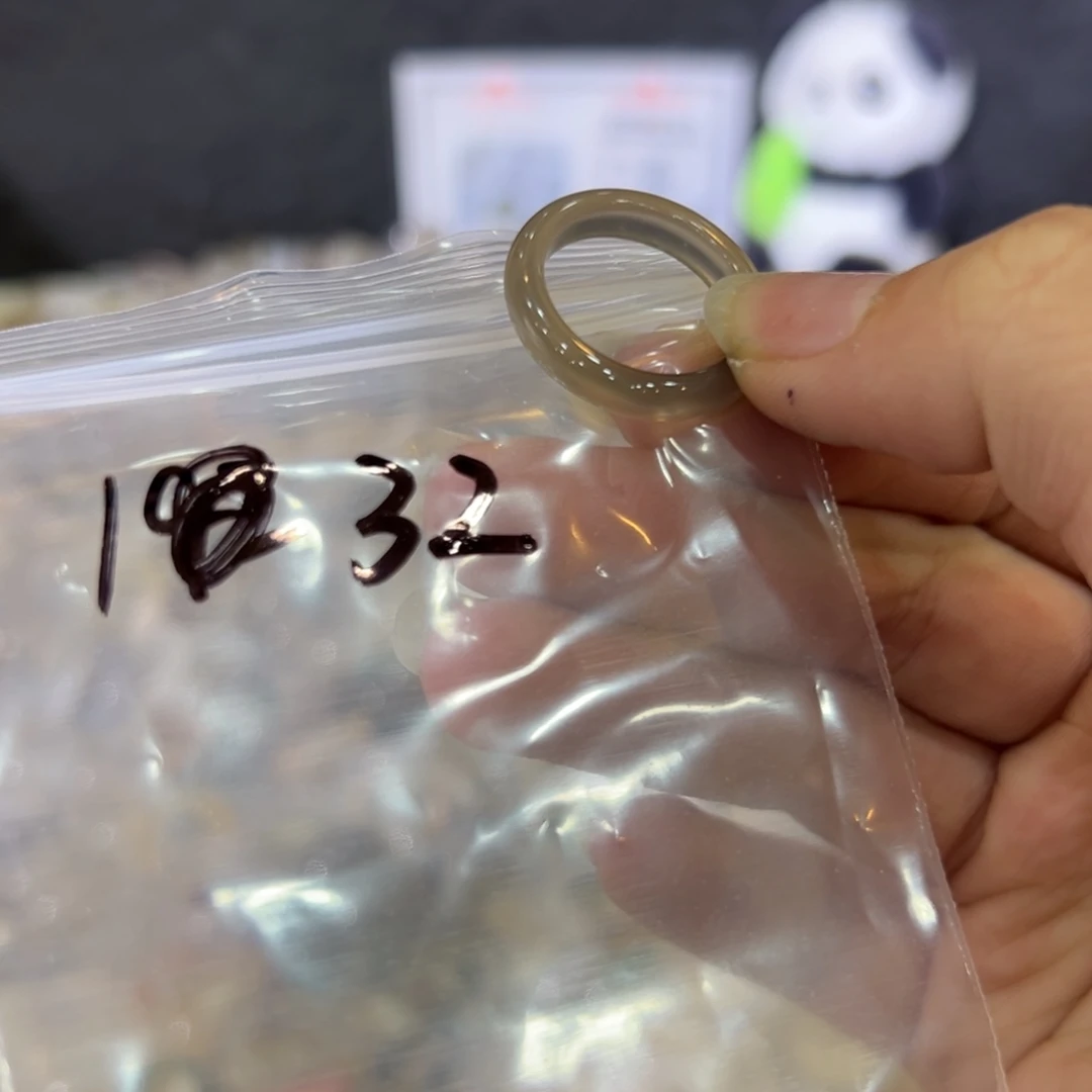 玛瑙/玉髓戒指合金132港16