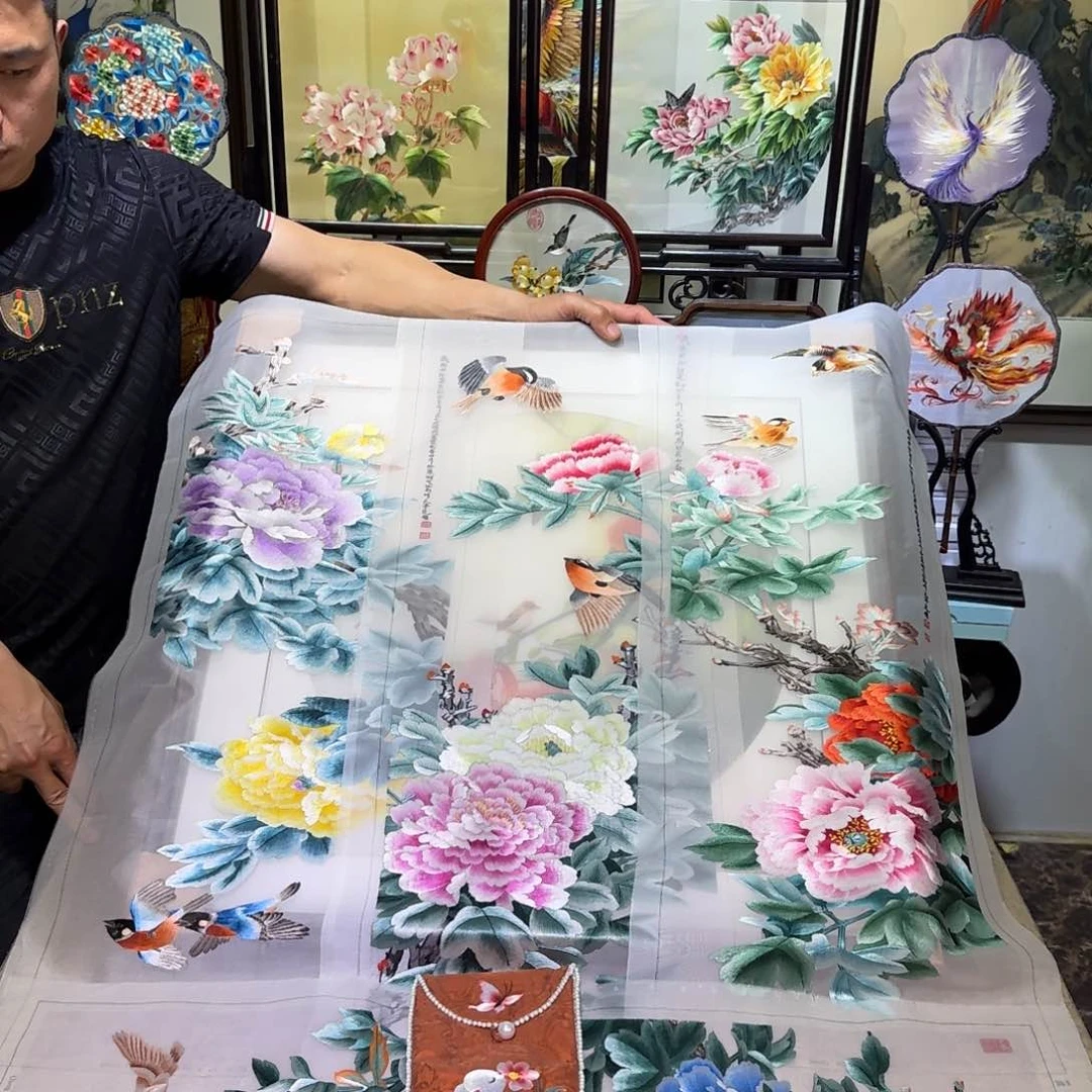 刺绣刺绣工艺精湛