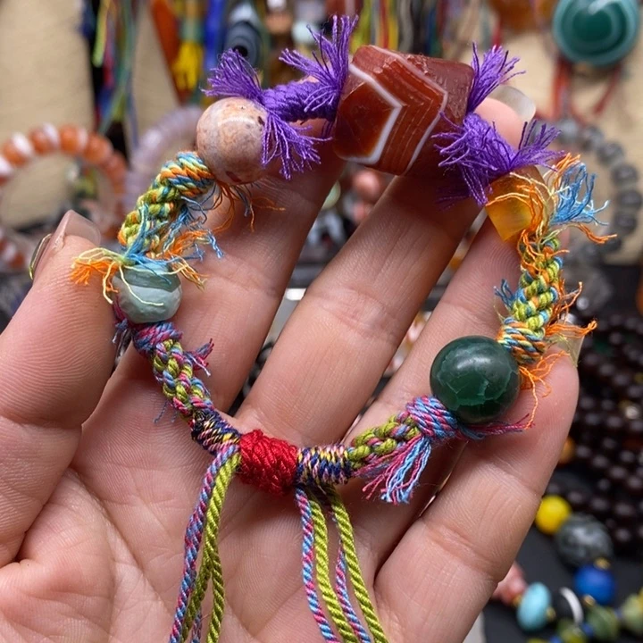 玛瑙/玉髓手链未镶嵌如****醒