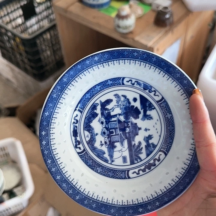 碟景德镇陶瓷艺术品