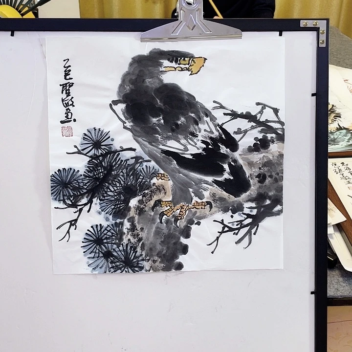 国画张圣敏先生纯手绘作品